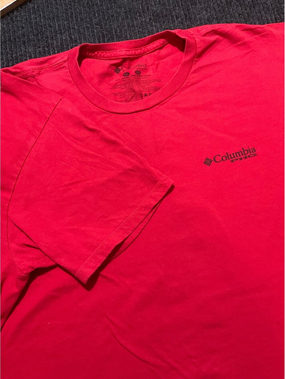 Columbia Men's Red Hunting Deer Graphic T-Shirt Size 2XL